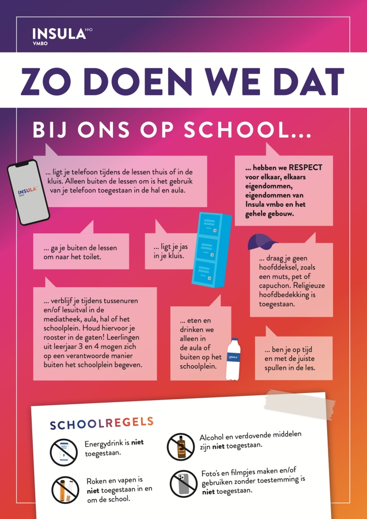 Dat Poster 8. Zo doen we dat – Schoolgids Insula VMBO